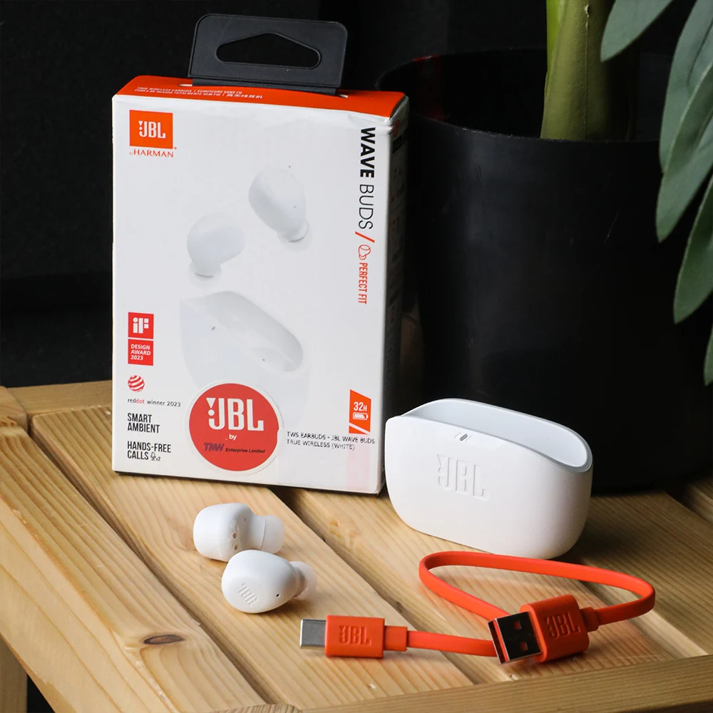 JBL Wave Buds wireless headphones